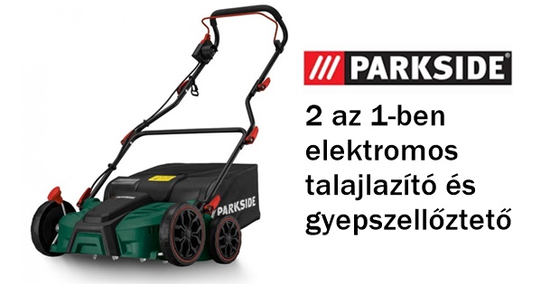 Parkside 2 az 1-ben elektromos talajlazító és gyepszellőztető - PLV 1500 B1 - Image 6