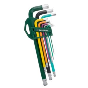 PARKSIDE Imbuszkulcs készlet 9 db-os