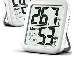 Auriol Basic Digitális Hőmérő és Páratartalom-mérő Higrométer Szett (3 db-os csomag)