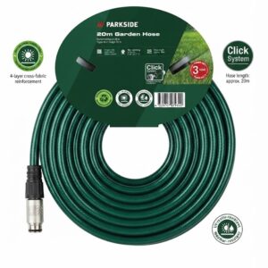 Parkside 20m Garden Hose (Kerti Locsolótömlő)