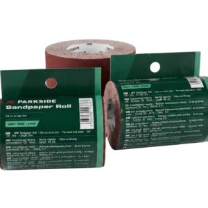 Parkside csiszolópapír tekercs - 5 méteres, finom szemcsézettségű (120)