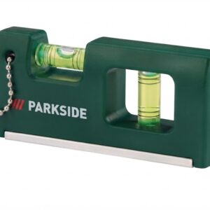 Parkside mini vízmérték mágneses mérőfelülettel és lánccal