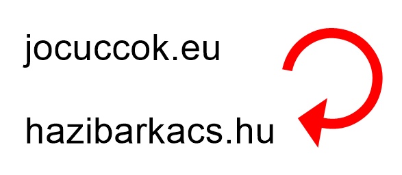 oldalunk jocuccok.eu-ról. házibarkács.hu névre változott