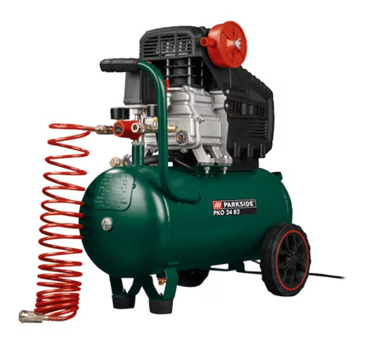 PARKSIDE PKO 24 B2 Olajkenésű Kompresszor, 24 l, 1,8 kW