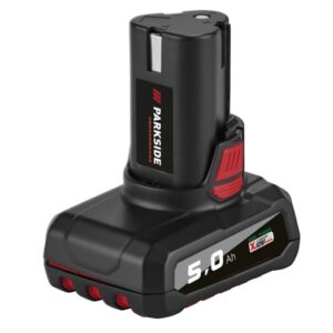Nagy kapacitású Parkside akkumulátor 12 V – 5 Ah PAPK 12 5.0 B2