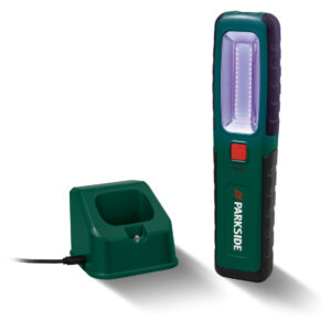 Akkus LED munkalámpa töltőállomással + UV fénnyel PASL 4000 – PARKSIDE