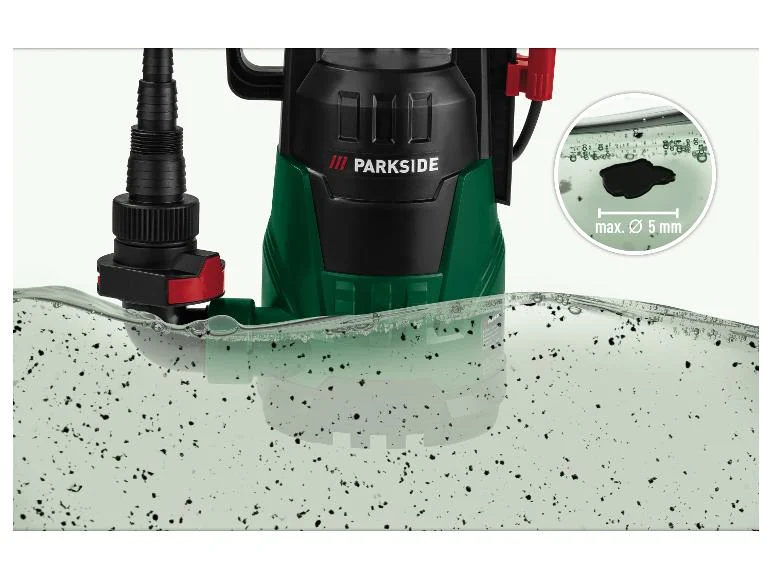 PETPK 400 A1 merülő tisztavíz-szivattyú medencékhez PARKSIDE