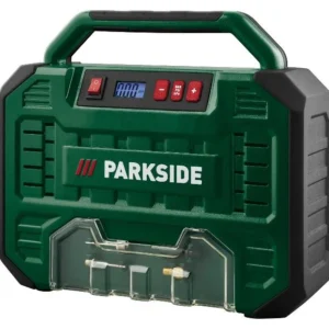 Hordozható kompresszor digitális kijelzővel Parkside PMK 150 A1