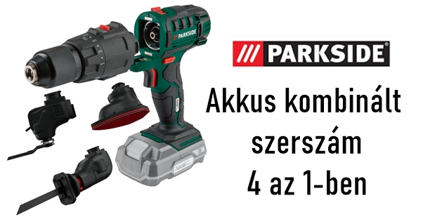 Akkus kombinált szerszám 3 az 1-ben PKGA 20 V-Li C2 – PARKSIDE