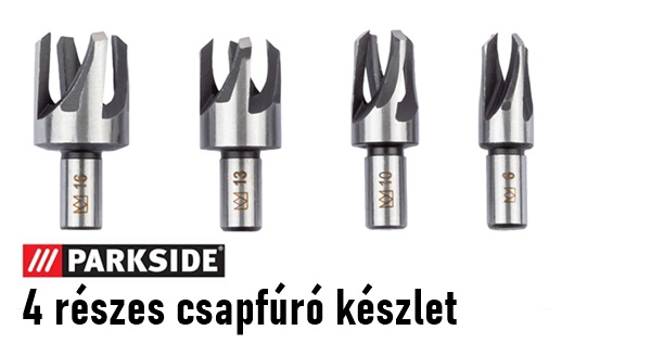 Csapfúró készlet fához PSB 6 A1 – Parkside csapfúró készlet famunkákhoz – PARKSIDE