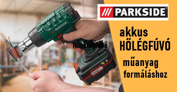 Akkumulátoros hőlégfúvó szűkítő fejekkel PHLGA 20-Li B1 – PARKSIDE
