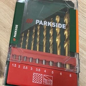9db-os fémfúró készlet (acél és egyéb fémekhez) – PARKSIDE