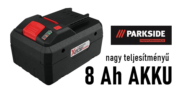 Smart akkumulátor 20 V 8 Ah PAPS 208 A1 – PARKSIDE