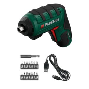 Akkus csavarhúzó PAS 4 D6 – Parkside akkus csavarhúzó USB-C töltéssel – PARKSIDE