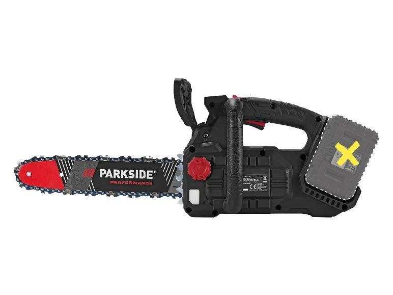 40 V-os (két akkus) Parkside performance akkus láncfűrész PPAKS 40-Li B2