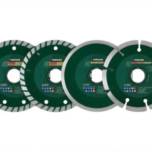 PARKSIDE gyémánt vágótárcsa készlet 125 mm – 4 részes