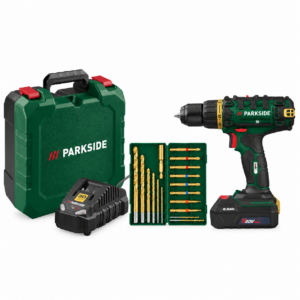 PARKSIDE PABS 20-Li G8 20 V akkus fúró-csavarbehajtó – Limited Edition arany