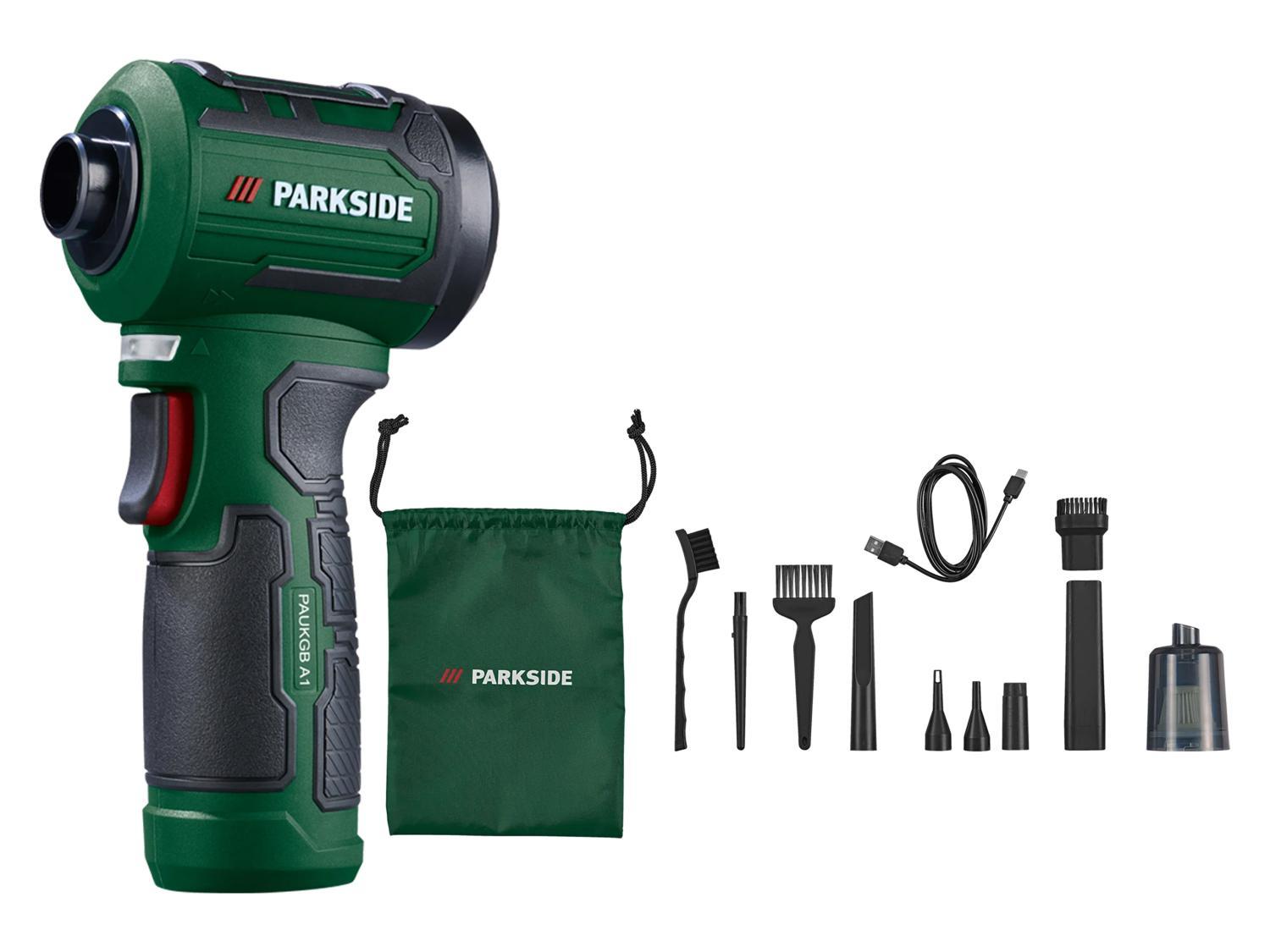 PARKSIDE PAUKGB A1 12 V akkumulátoros univerzális légfúvó szívófunkcióval