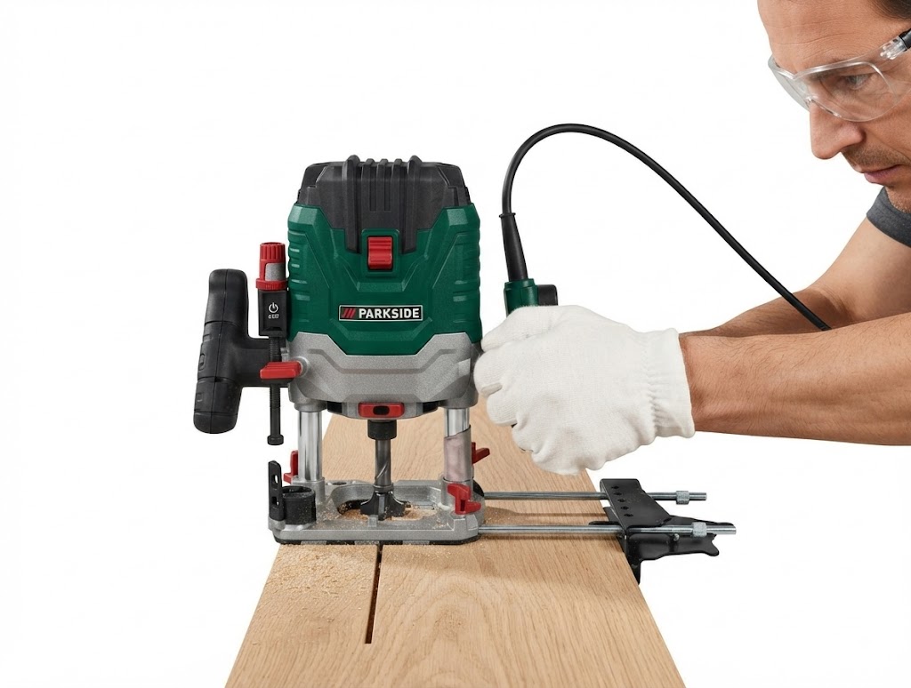 PARKSIDE ROUTER POF 1200 F4 – Precíziós felsőmaró