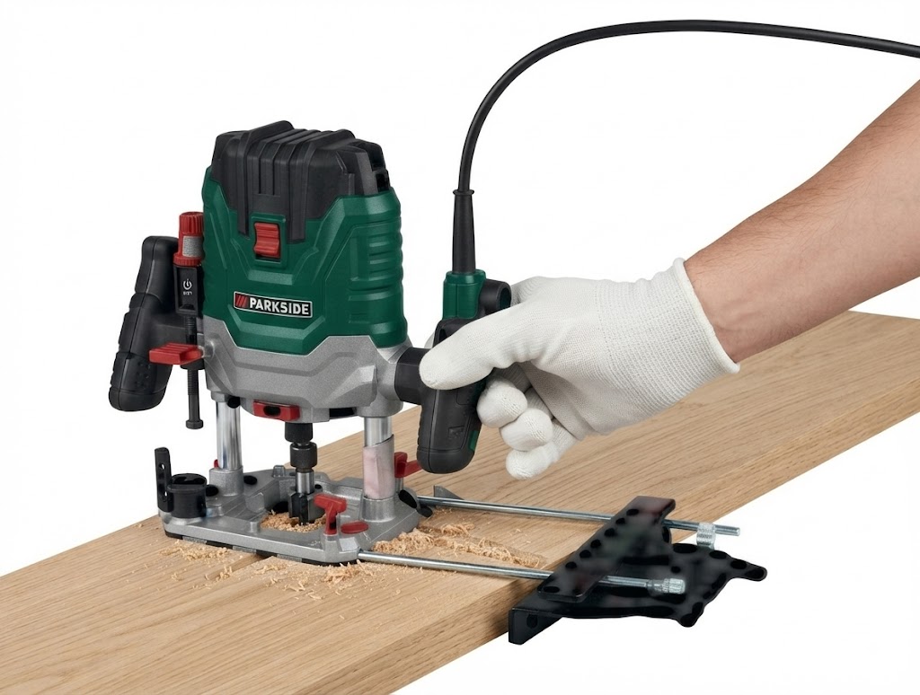 PARKSIDE ROUTER POF 1200 F4 – Precíziós felsőmaró